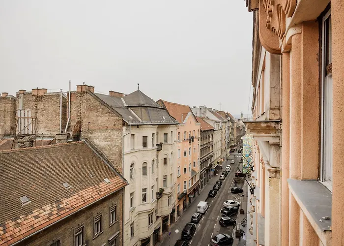 Apartament Stunning 3brm 2bath Julie Balcony & Views Budapesta