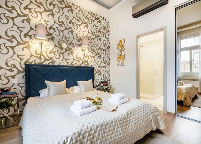 Apartament Stunning 3brm 2bath Julie Balcony & Views Budapesta