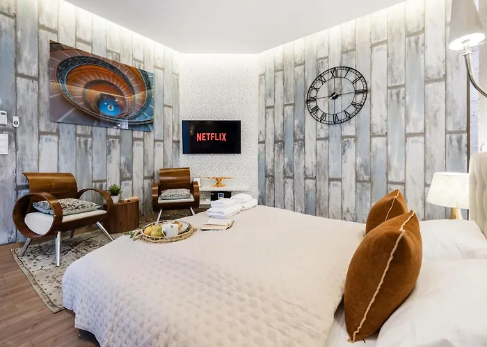 Apartament Stunning 3brm 2bath Julie Balcony & Views Budapesta